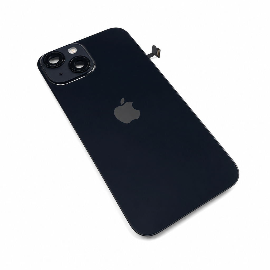 iPhone 14 Midnight Black Back Glass Replacement | Genuine Used OEM Apple | Grade A | Non-Aftermarket