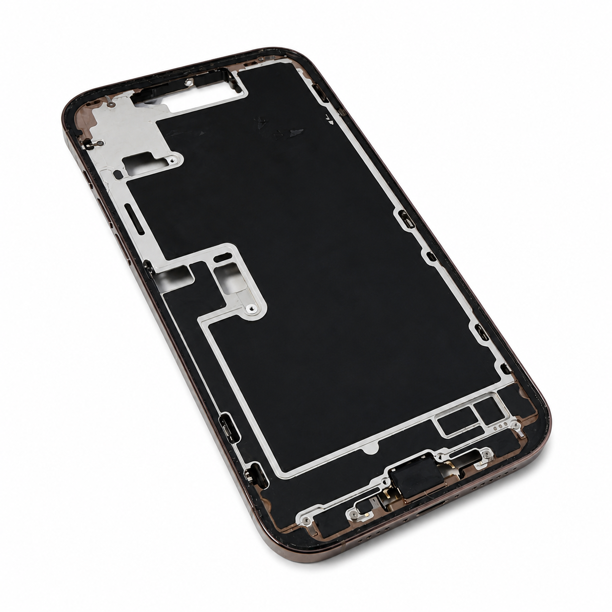 Genuine Apple Used OEM Pull – Mid-Frame Housing w/ Small Parts for iPhone 16 Pro Max