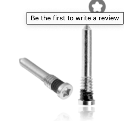 iphone bottom screws iPhone pentalobe screws