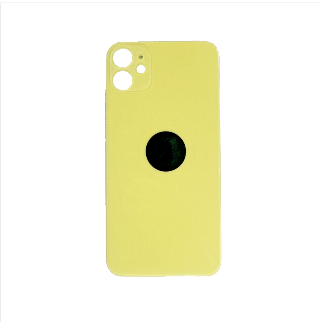 iphone 11 back glass apple iPhone parts for cracked iPhone back yellow 