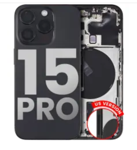 iPhone 15 Pro back glass/ iPhone 15 Pro frame