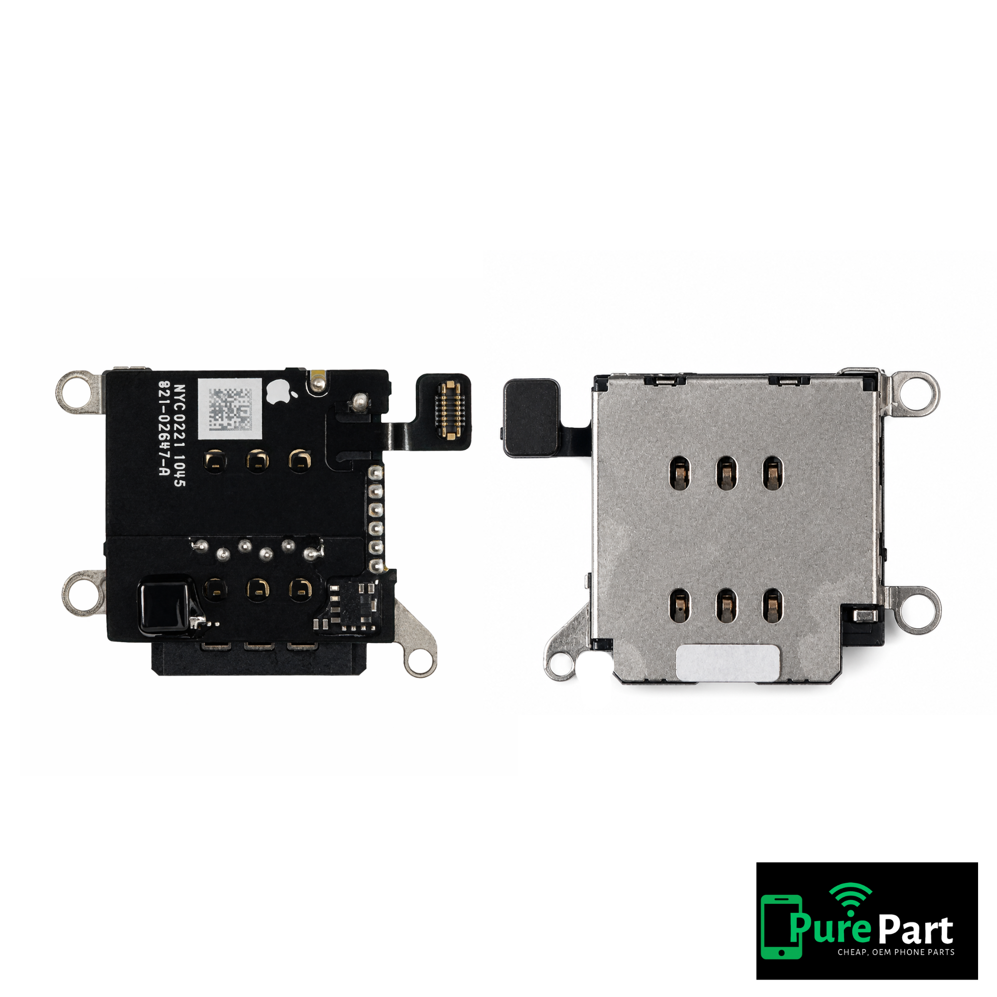 Genuine Used OEM Apple iPhone 12 / 12 Pro SIM Tray Card Reader 
