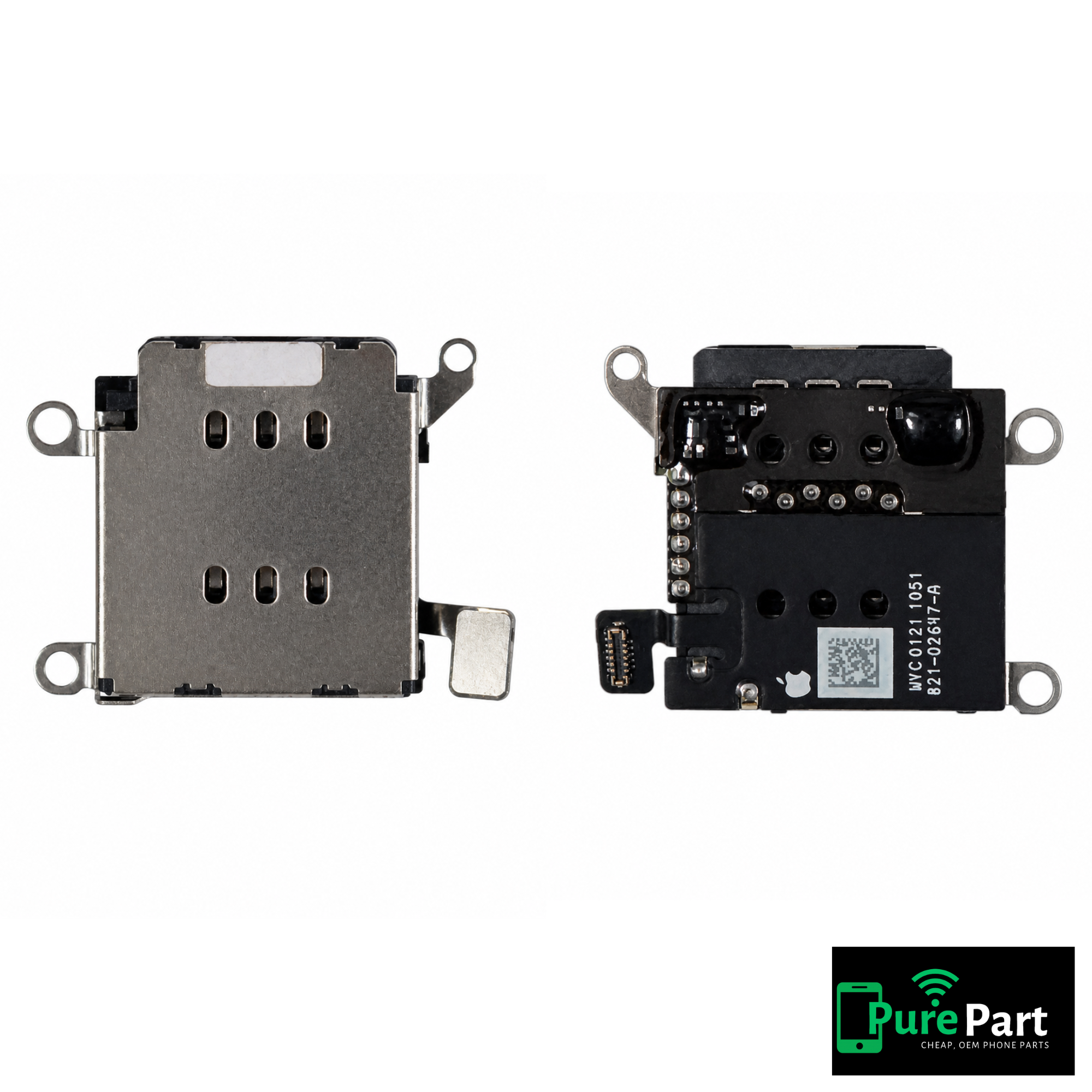 Genuine Used OEM Apple iPhone 12 / 12 Pro SIM Card Reader Replacement 