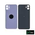iPhone 11 Back Glass Replacement | With Logo / No Adhesive / Large Camera Hole | Purple | Aftermarket