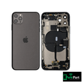 iPhone 11 Pro Back Housing Replacement w/ Small Parts | Space Grey | Genuine Used OEM Apple | Grade A | Non-Aftermarket