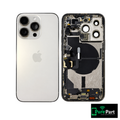 iPhone 14 Pro Back Housing W/ Small Parts | EU / Global Version | Gold | Genuine Used OEM Apple | Grade B+ | Non-Aftermarket