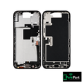 iPhone 16 Pro Max Mid-Frame Housing W/ Charging Port Flex & Small Parts | US Version | Natural Titanium | Genuine Used OEM Apple | Grade B+ | Non-Aftermarket