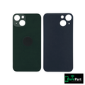 iPhone 13 Back Glass Replacement With No Adhesive | With Logo / Large Camera Hole | Green | Aftermarket