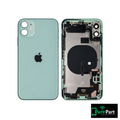 iPhone 11 Housing Back Replacement Green With Small Parts | Genuine Used OEM Apple | Grade B+ | Non-Aftermarket