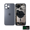 iPhone 13 Pro Max Back Housing w/ Small Parts | Sierra Blue | Genuine Used OEM Apple | Grade B+ | Non-Aftermarket